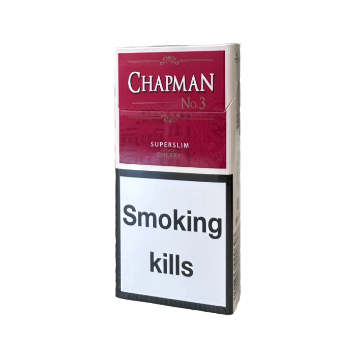 Сигареты Chapman SuperSlim Cherry(Чапман Суперслимс Вишня)