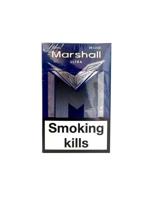 Сигареты Marshall Super Slims Blue (Маршал СС Cиний)