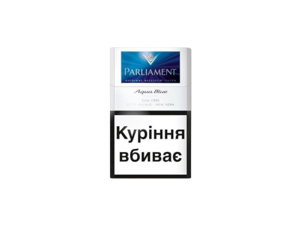 Сигареты Parliament Aqua Blue (Парламент КС Аква Блю Акциз)