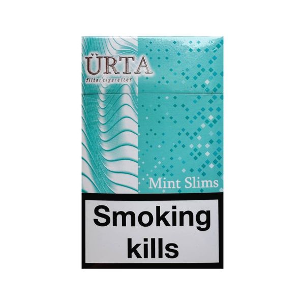 Сигареты Urta Demi Slims Mint (Юрта Супер Слимс Ментол)